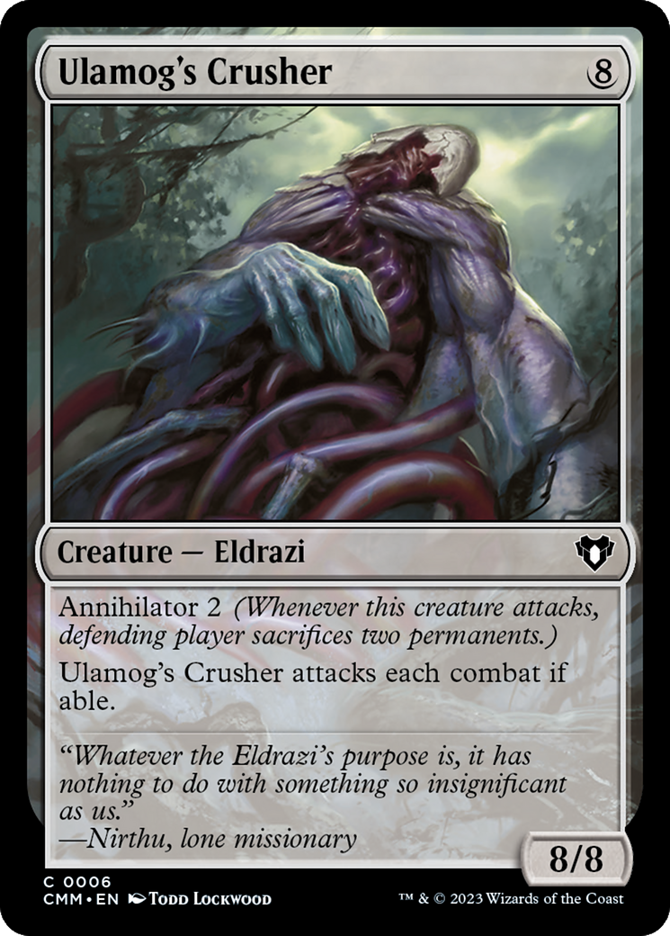 Image of Ulamog's Crusher (CMM-006) - Commander Masters