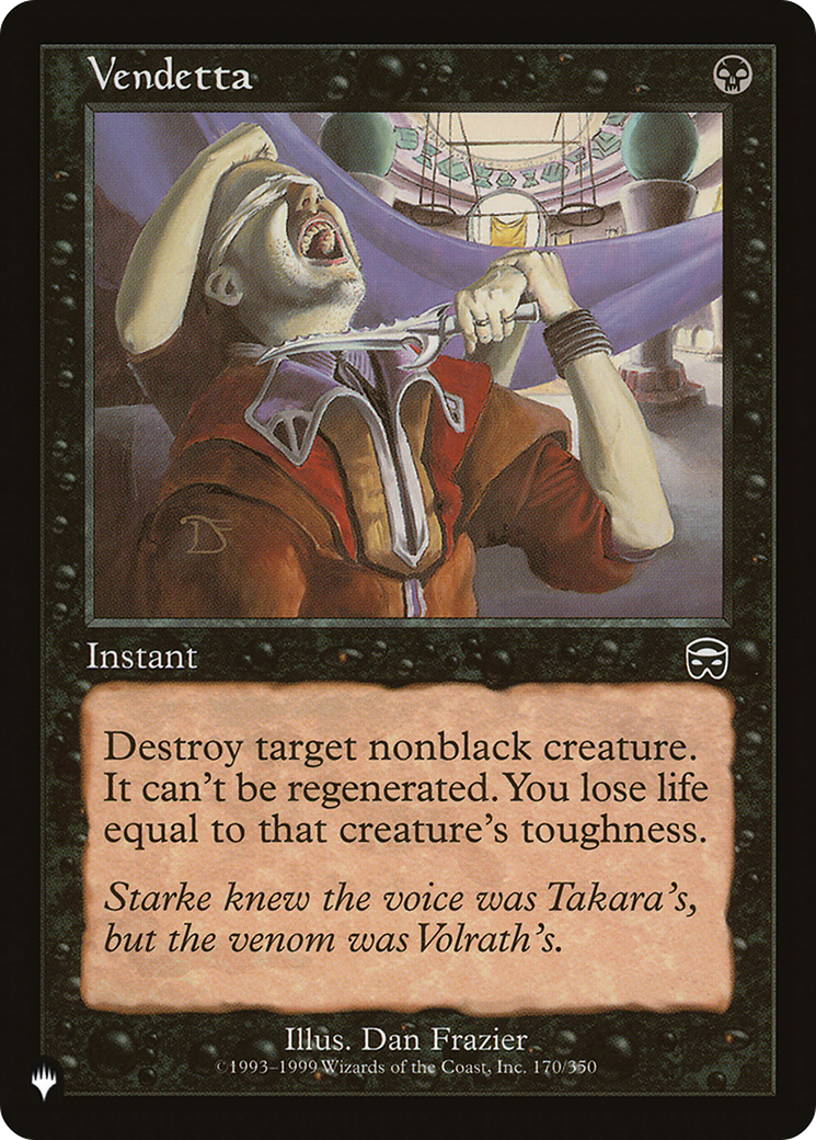 Image of Vendetta (LIST-MMQ-170) - The List