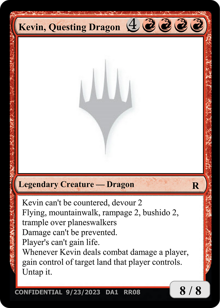 Image of Kevin, Questing Dragon (UNK-RR08A) - Unknown Event