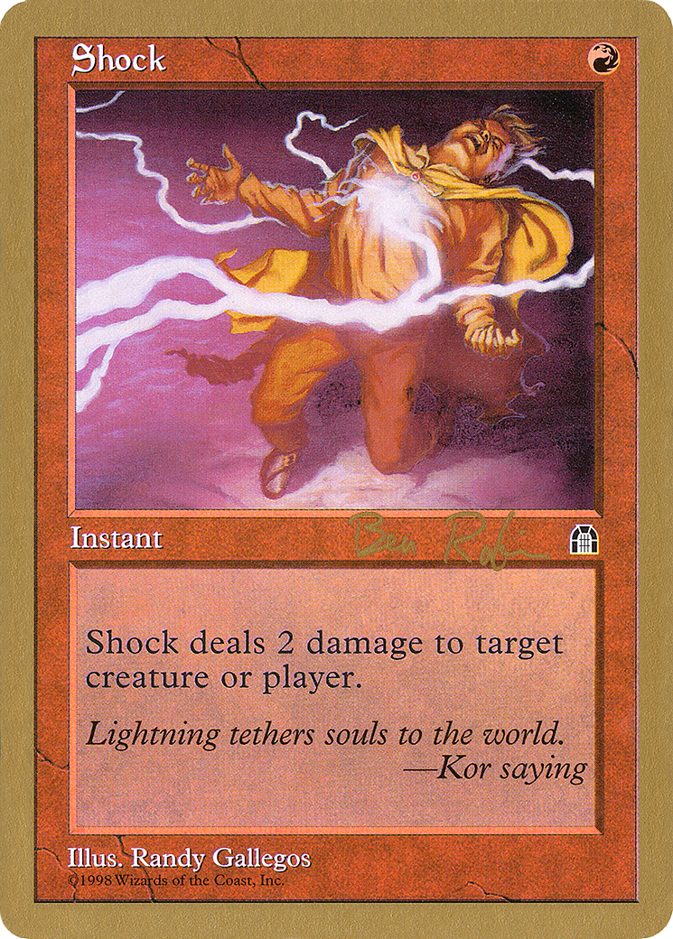 Image of Shock - 1998 Ben Rubin (STH) (WCD-) - World Championship Decks 1998