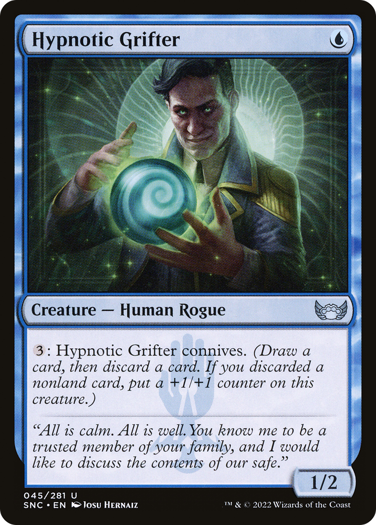 Image of Hypnotic Grifter (SNC-045) - Streets of New Capenna Foil