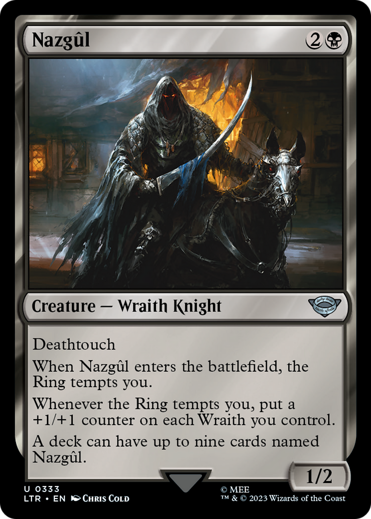 Image of Nazgul (0333) (LTR-333) - The Lord of the Rings: Tales of Middle-earth