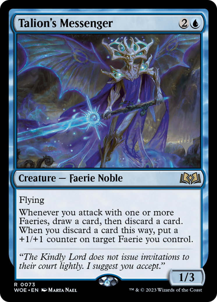 Image of Talion's Messenger (PPWOE-073) - Wilds of Eldraine Promos