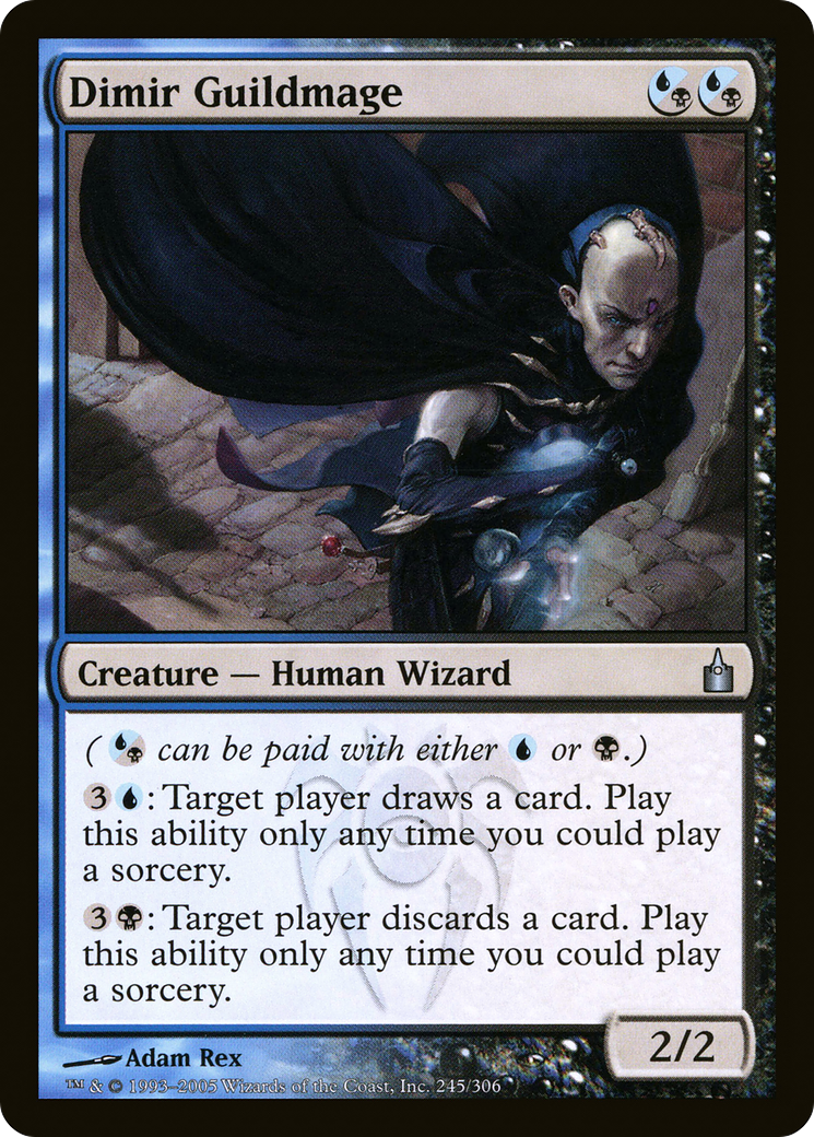 Image of Dimir Guildmage (RAV-245) - Ravnica: City of Guilds