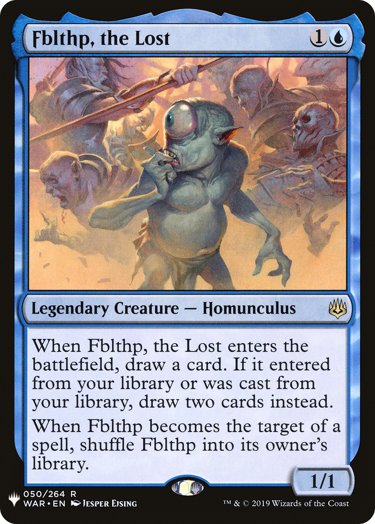 Image of Fblthp, the Lost (LIST-WAR-50) - The List