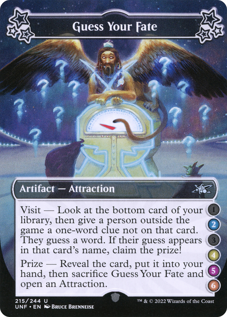 Image of Guess Your Fate (2-4-5-6) (UNF-215) - Unfinity