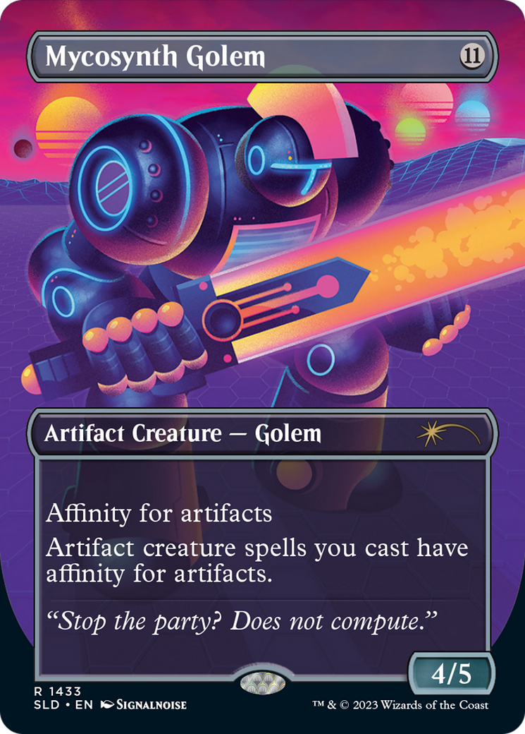 Image of Mycosynth Golem (SLD-1433) - Secret Lair Drop (Borderless)