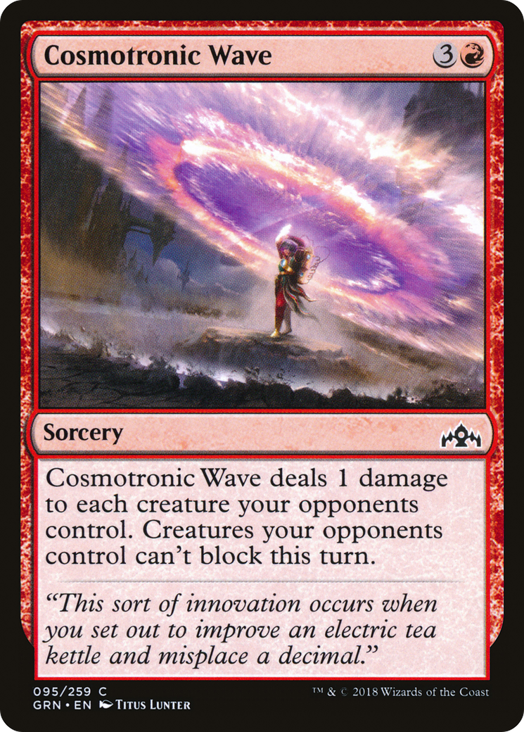 Image of Cosmotronic Wave (GRN-095) - Guilds of Ravnica