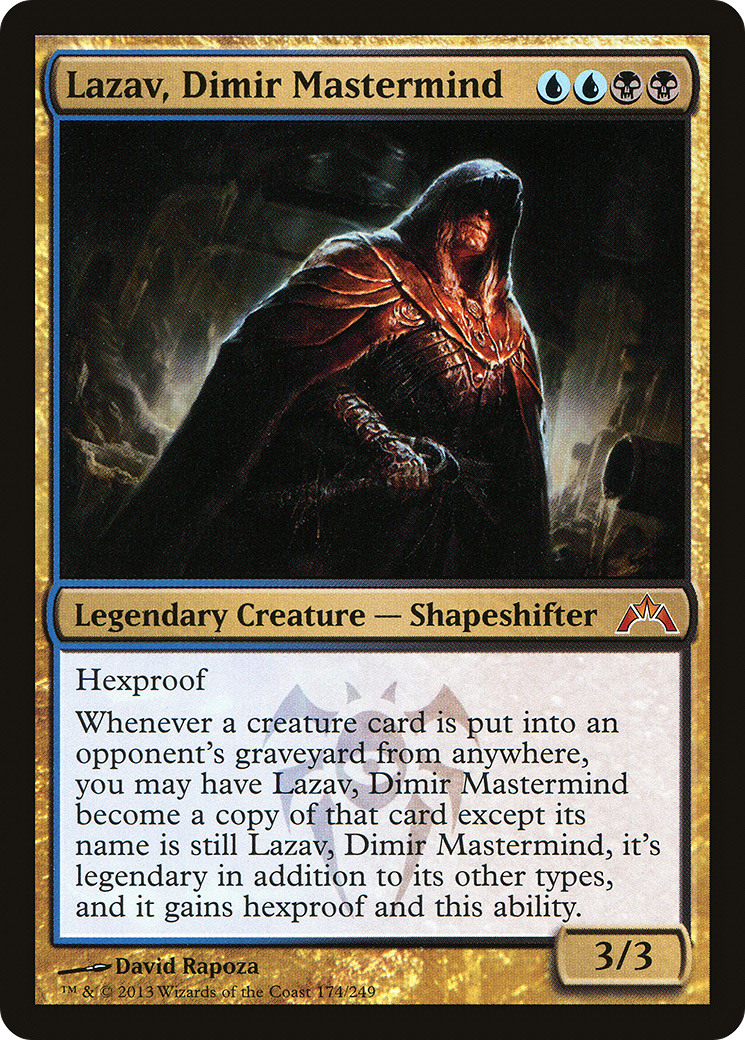 Image of Lazav, Dimir Mastermind (GTC-174) - Gatecrash Foil