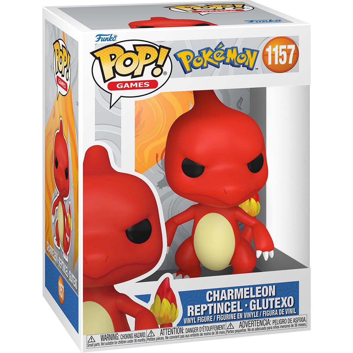 Image of Pokemon Charmeleon Funko Pop! Vinyl Figure #1157