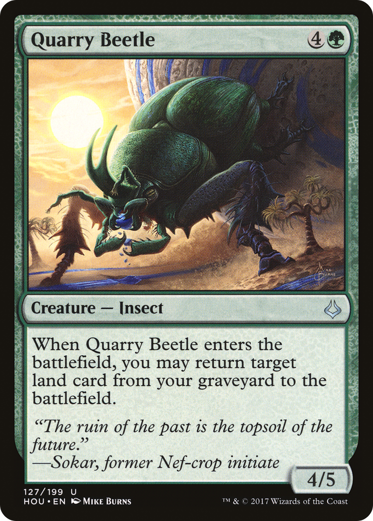 Image of Quarry Beetle (HOU-127) - Hour of Devastation