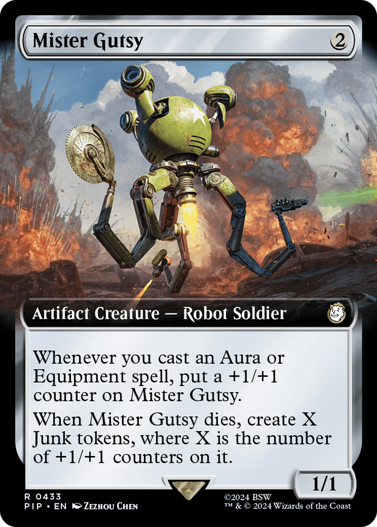 Image of Mister Gutsy (Extended Art) (PIP-433) - Fallout: (Extended Art)