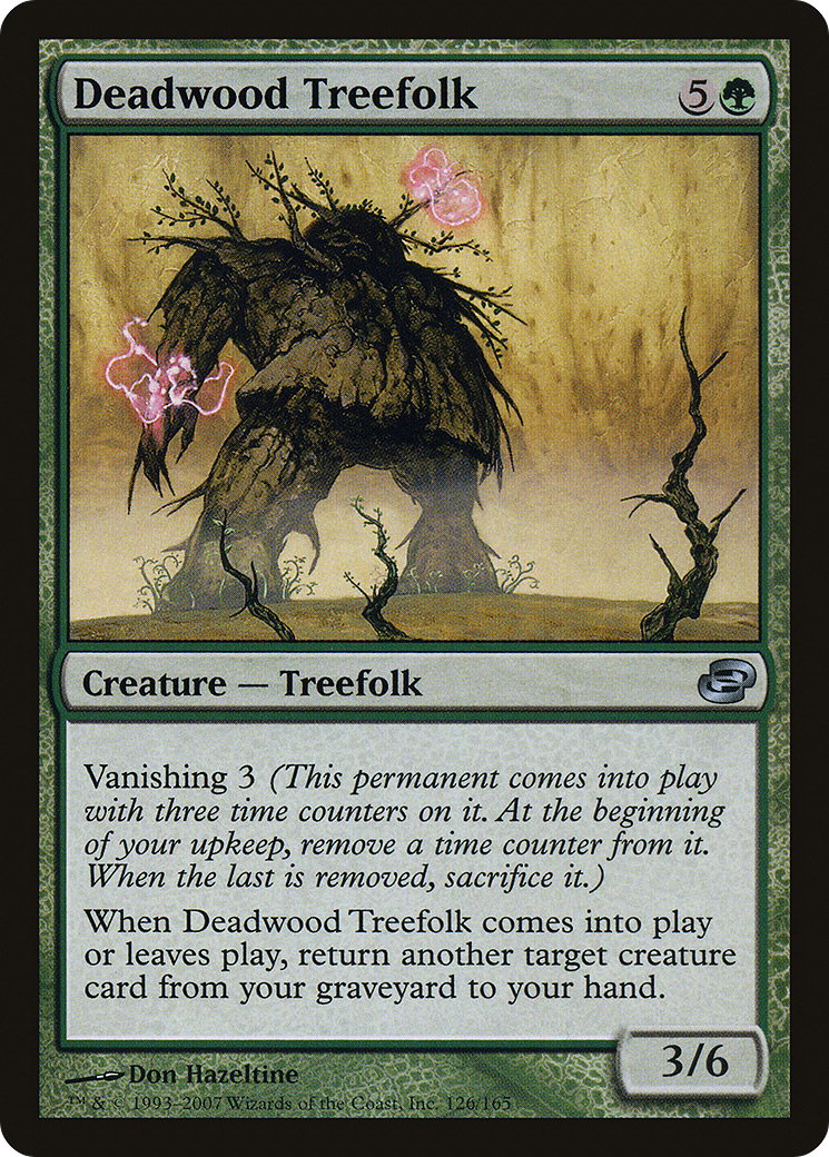 Image of Deadwood Treefolk (PLC-126) - Planar Chaos Foil