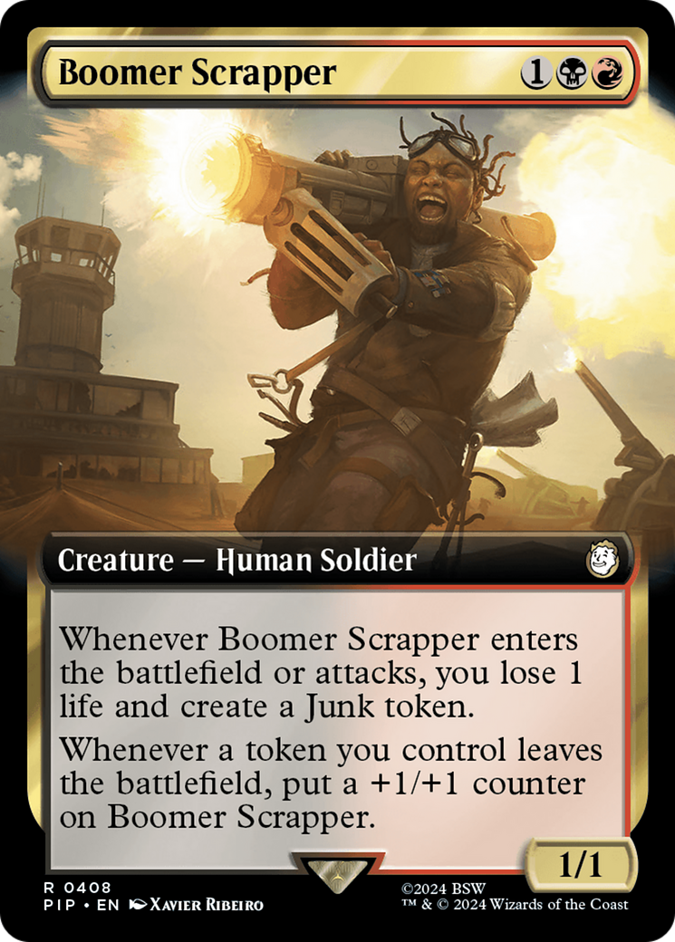 Image of Boomer Scrapper (Extended Art) (PIP-408) - Fallout: (Extended Art) Foil
