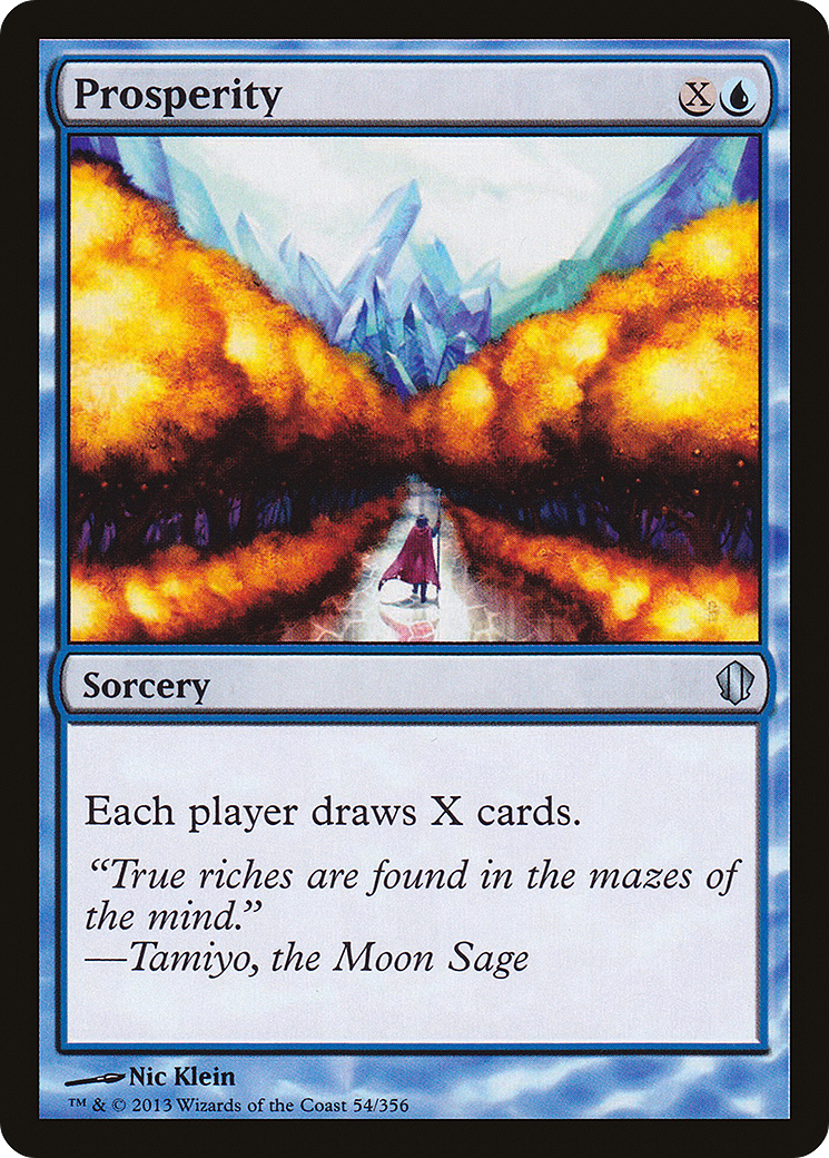 Image of Prosperity (C13-054) - Commander 2013