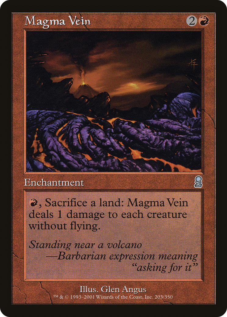 Image of Magma Vein (ODY-203) - Odyssey Foil