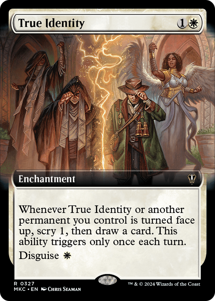 Image of True Identity (Extended Art) (MKC-327) - Murders at Karlov Manor Commander: (Extended Art)