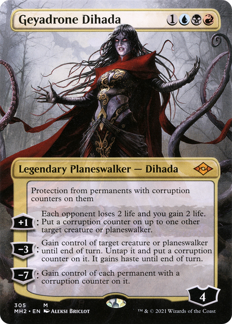 Image of Geyadrone Dihada (Borderless) (MH2-305) - Modern Horizons 2 (Borderless)