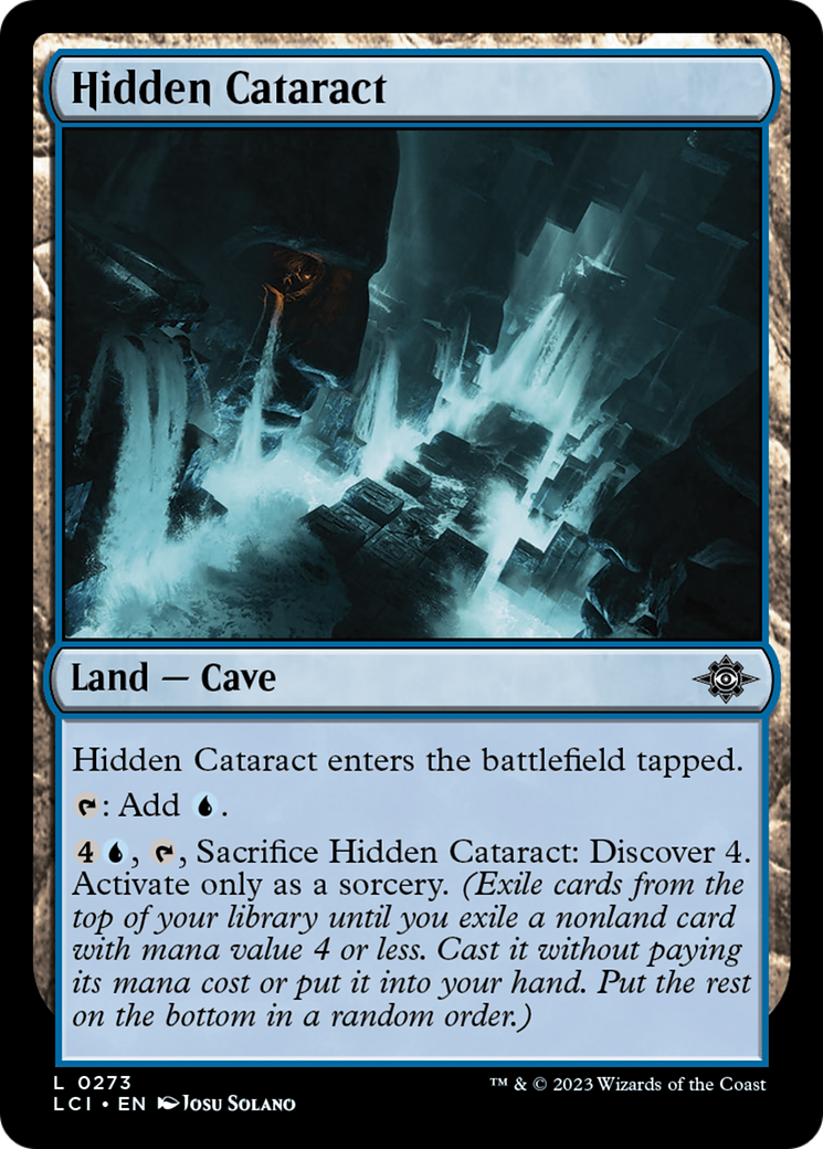 Image of Hidden Cataract (LCI-273) - The Lost Caverns of Ixalan Foil
