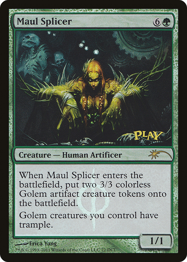 Image of Maul Splicer (WPN-072) - DCI Promos Foil