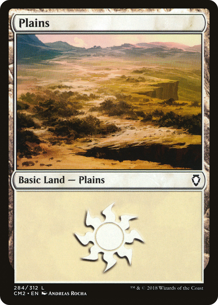 Image of Plains (284) (CM2-284) - Commander Anthology Volume II