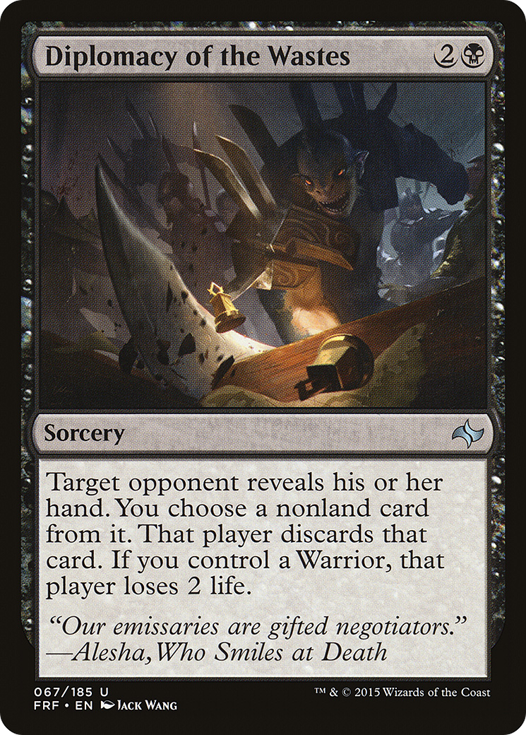 Image of Diplomacy of the Wastes (FRF-067) - Fate Reforged