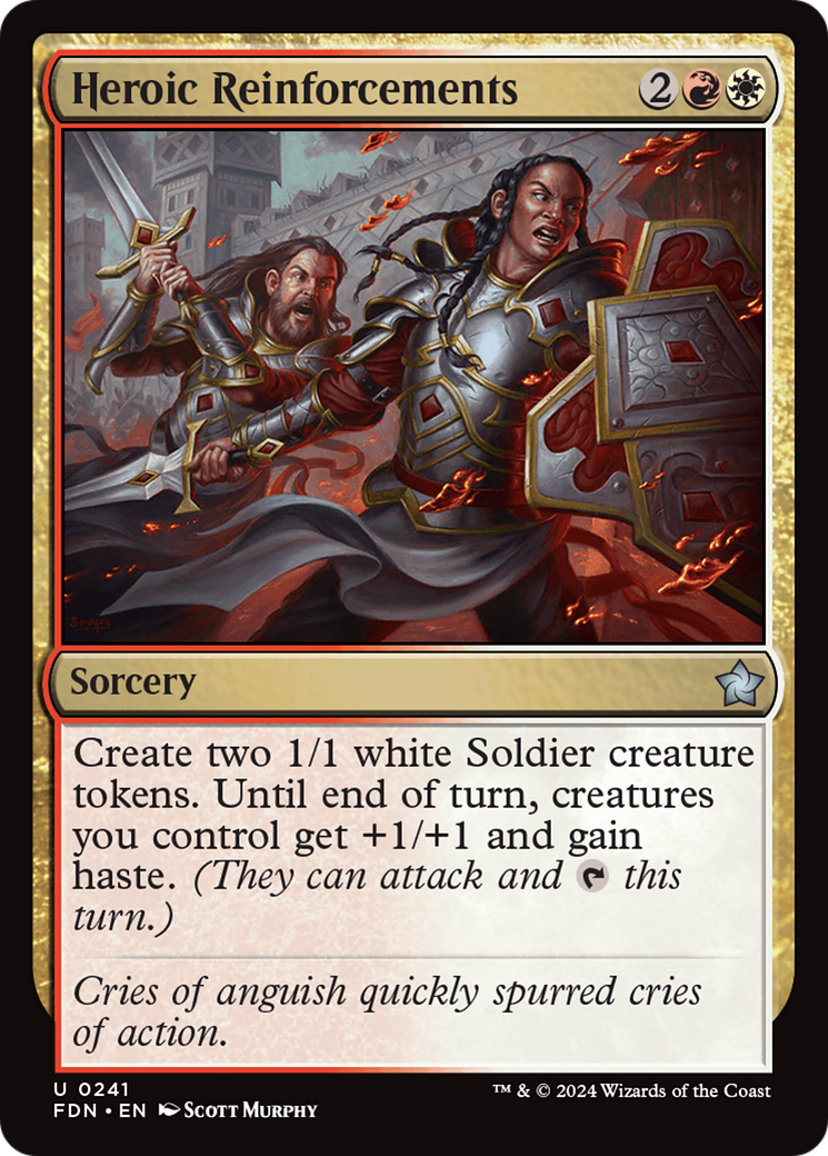 Image of Heroic Reinforcements (FDN-241) - Foundations