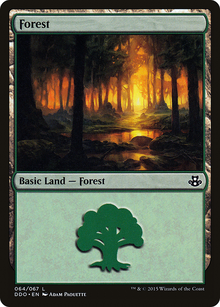 Image of Forest (064) (DDO-064) - Duel Decks: Elspeth vs. Kiora