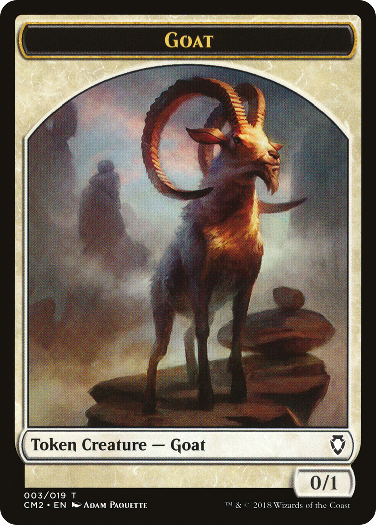Image of Goat Token (CM2-003) - Commander Anthology Volume II Tokens