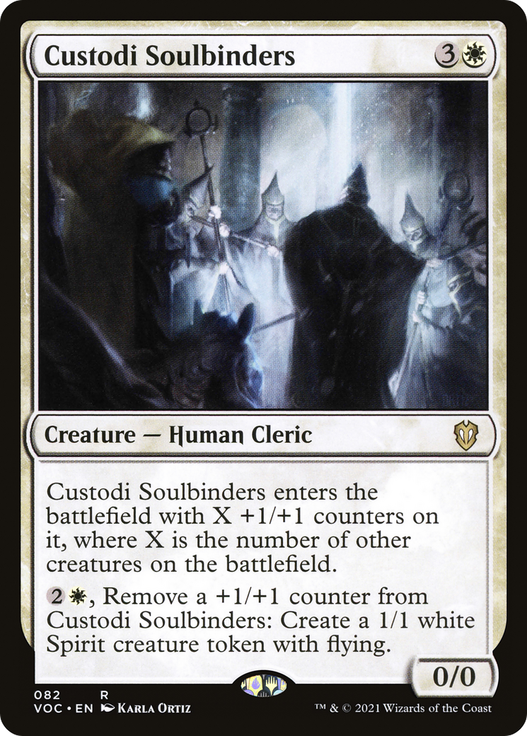 Image of Custodi Soulbinders (VOC-082) - Crimson Vow Commander