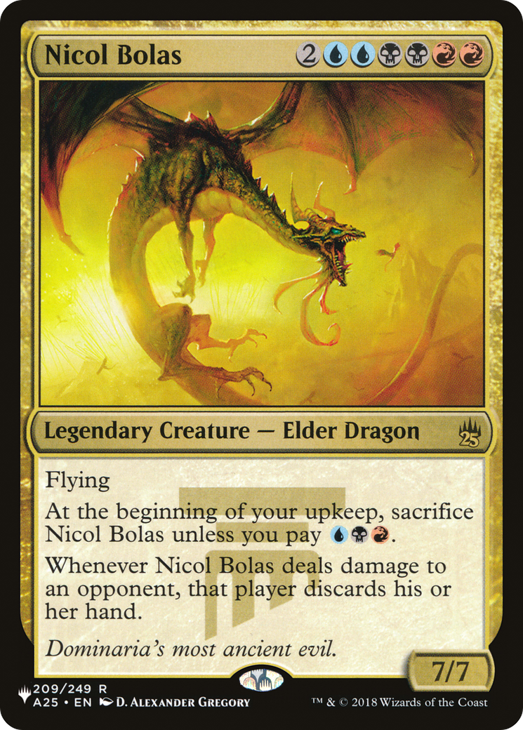Image of Nicol Bolas (LIST-A25-209) - The List