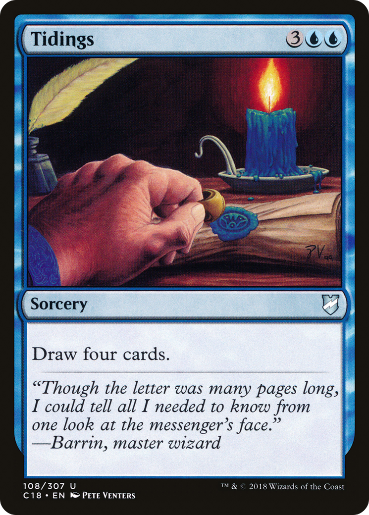 Image of Tidings (C18-108) - Commander 2018