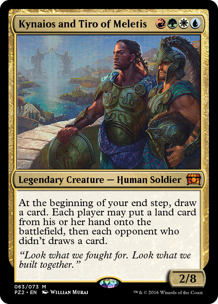 Image of Kynaios and Tiro of Meletis (PZ2-063) - Treasure Chest Foil