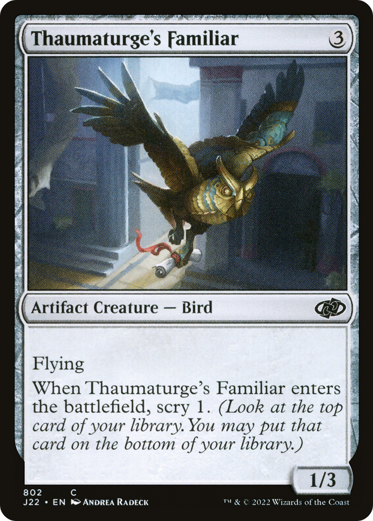 Image of Thaumaturge's Familiar (J22-802) - Jumpstart 2022
