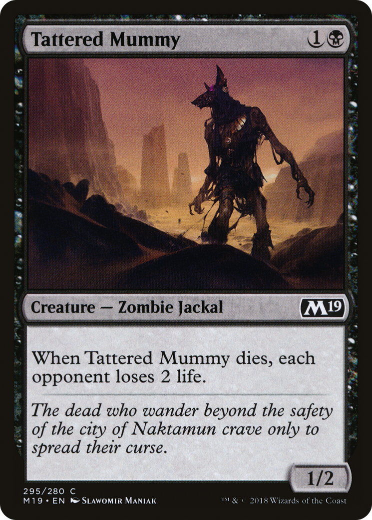 Image of Tattered Mummy (M19-295) - Core Set 2019