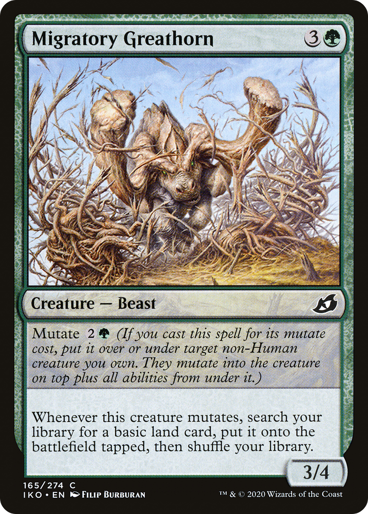 Image of Migratory Greathorn (IKO-165) - Ikoria: Lair of Behemoths