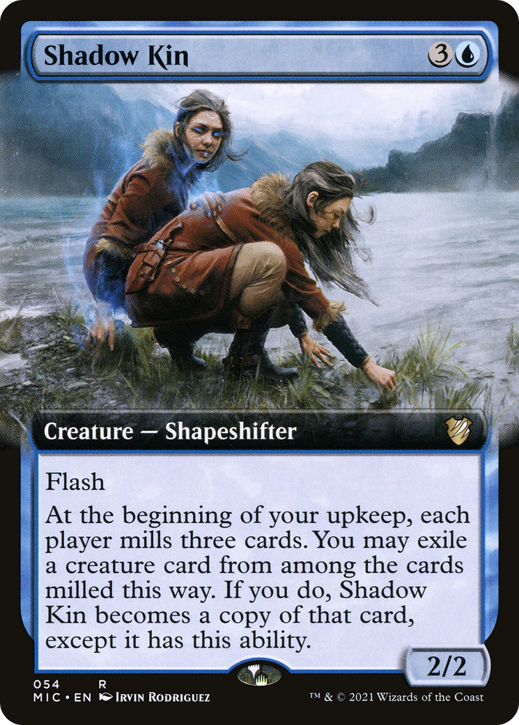 Image of Shadow Kin (Extended Art) (MIC-054) - Midnight Hunt Commander: (Extended Art)