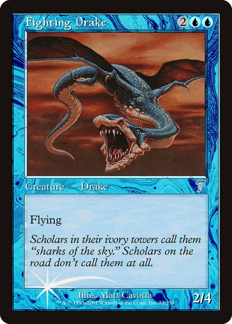Image of Fighting Drake (7ED-073) - 7th Edition