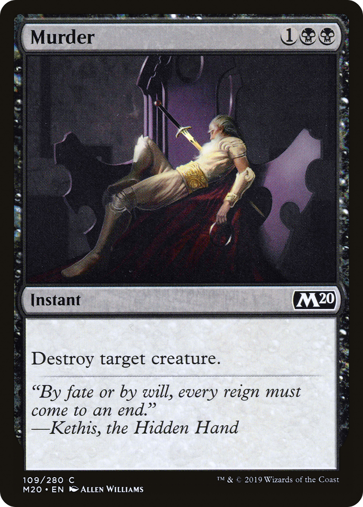 Image of Murder (M20-109) - Core Set 2020