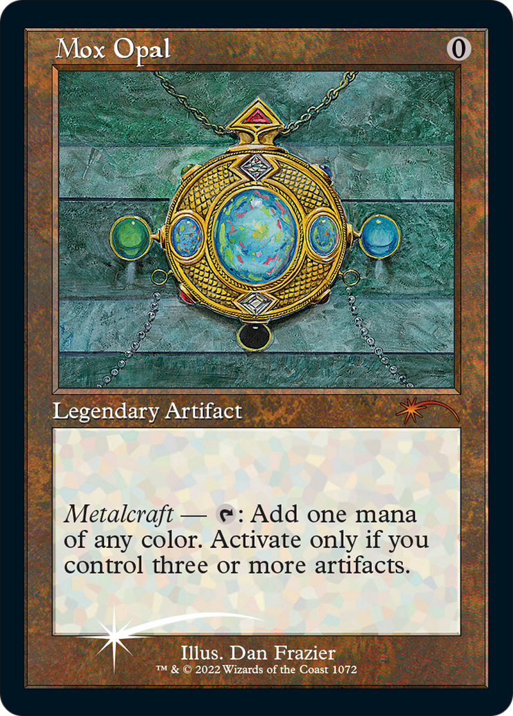 Image of Mox Opal (SLD-1072) - Secret Lair Drop Series Etched Foil