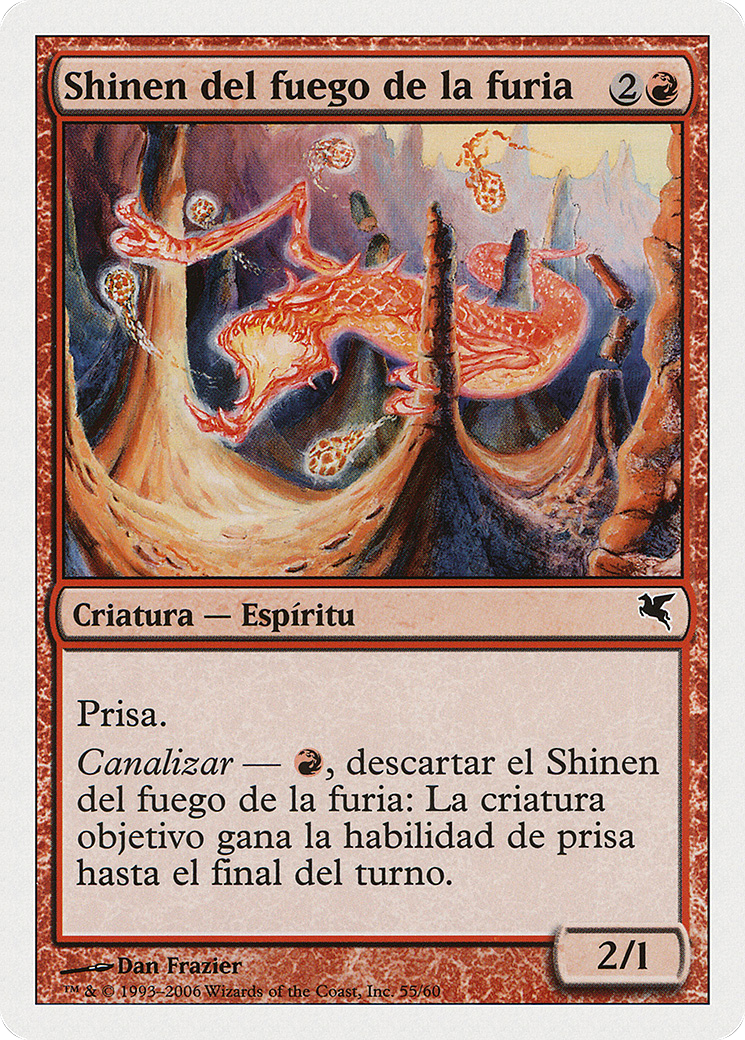 Image of Shinen of Fury's Fire (PSAL-C55) - Salvat 2005
