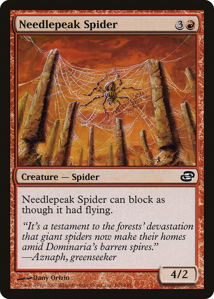 Image of Needlepeak Spider (PLC-105) - Planar Chaos Foil
