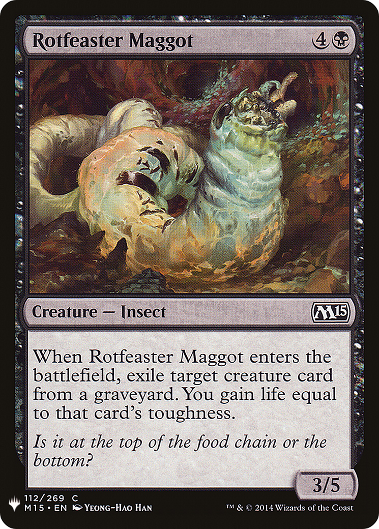 Image of Rotfeaster Maggot (LIST-M15-112) - The List