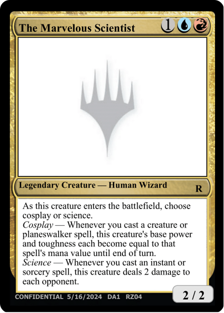 Image of The Marvelous Scientist (UNK-RZ04J) - Unknown Event