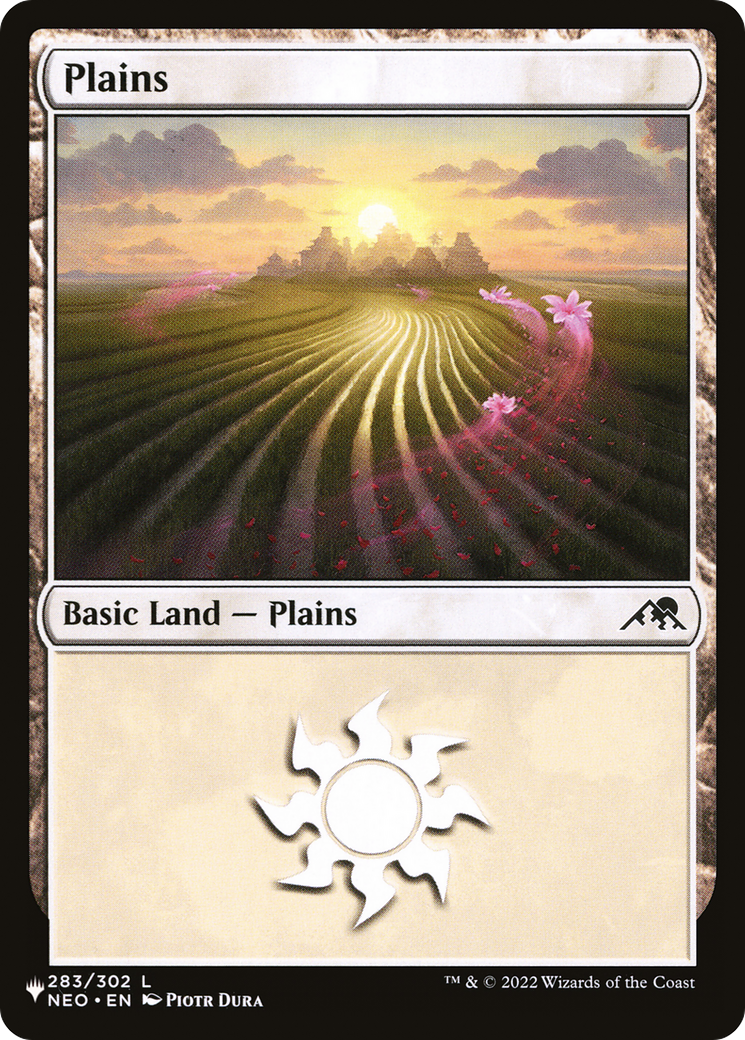 Image of Plains (LIST-NEO-283) - The List