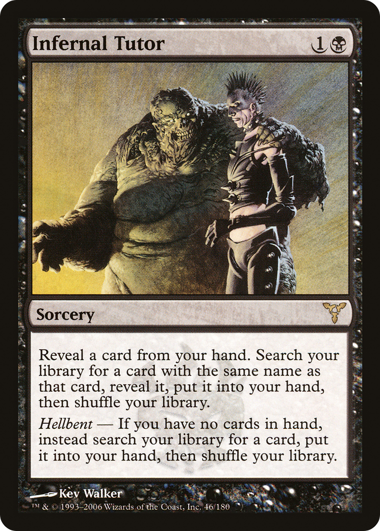 Image of Infernal Tutor (DIS-046) - Dissension Foil