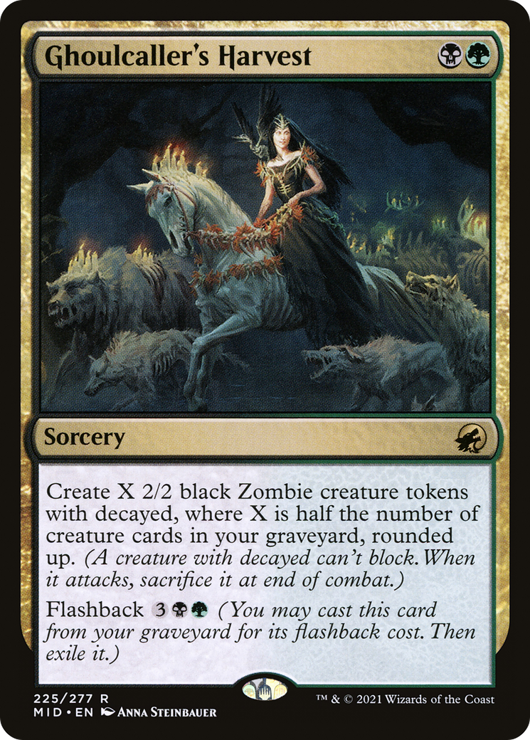 Image of Ghoulcaller's Harvest (MID-225) - Innistrad: Midnight Hunt