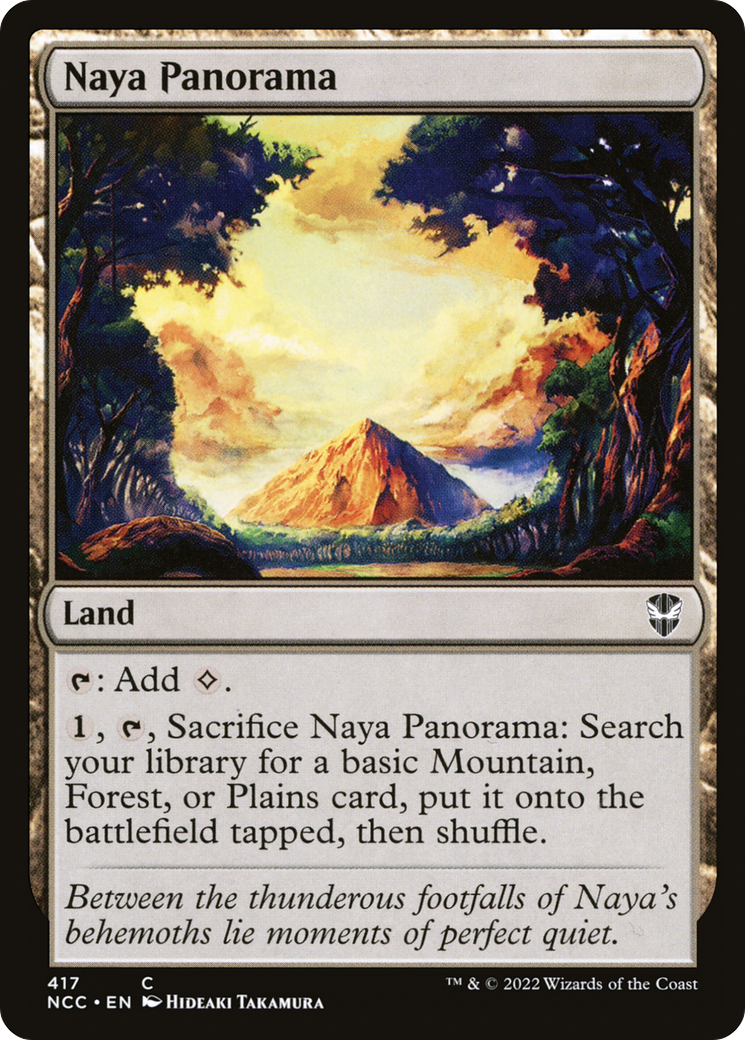 Image of Naya Panorama (NCC-417) - New Capenna Commander