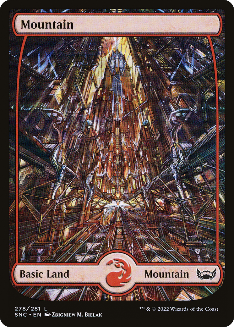 Image of Mountain (278) (SNC-278) - Streets of New Capenna: (Full Art) Foil