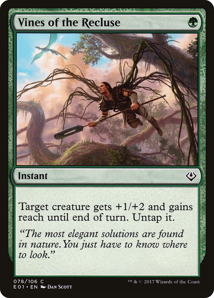 Image of Vines of the Recluse (AC2-078) - Archenemy: Nicol Bolas
